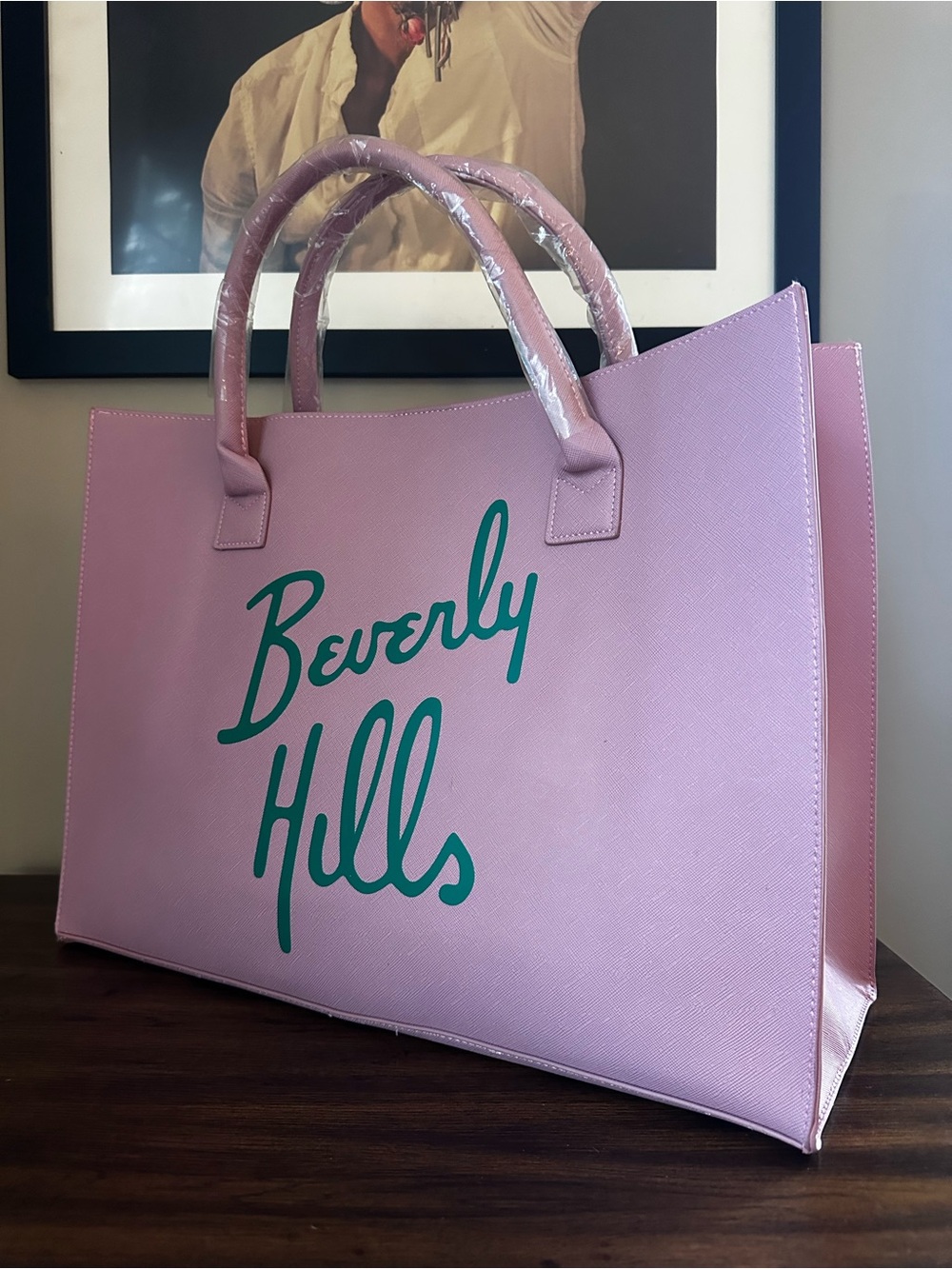 LA Trading Co Beverly Hills Pink Tote